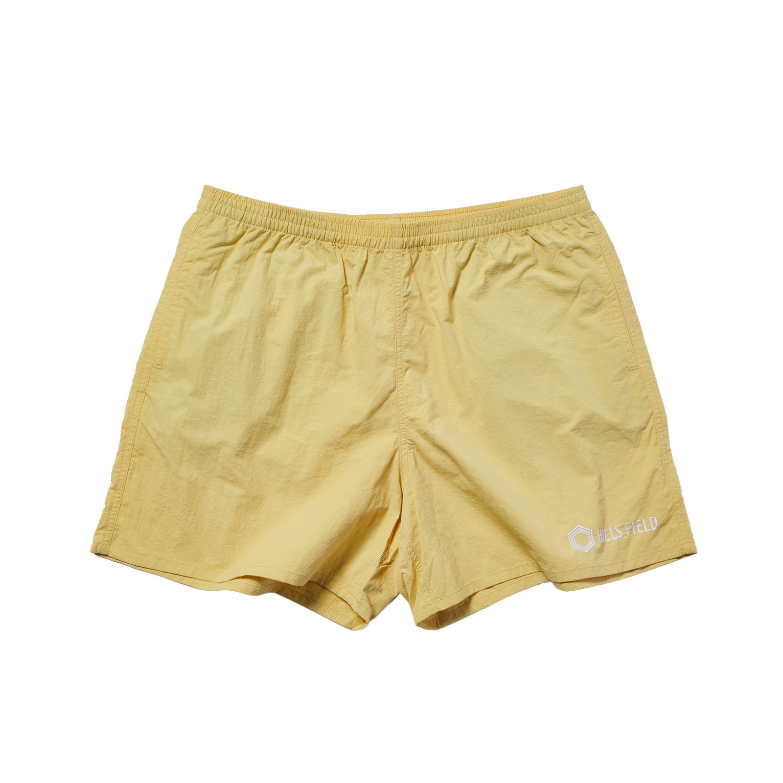 HILLS FIELD LOGO NYLON SHORT PANTS ロゴナイロンショートパンツ イエロー