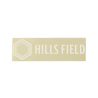 HILLS FIELD ロゴ カッティングステッカー ホワイト
