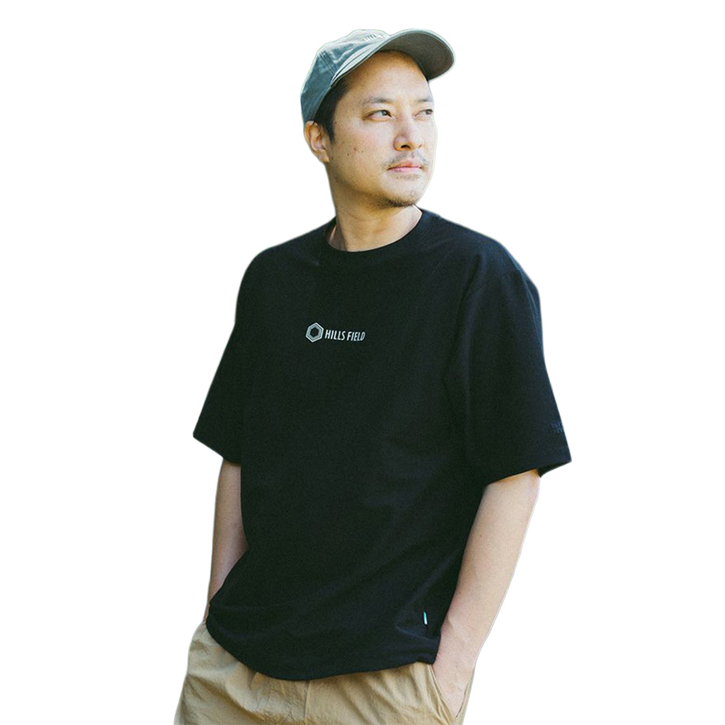 HILLS FIELD × COVEROSS W ICE PACK T-shirt アイスパック Tシャツ ブラック