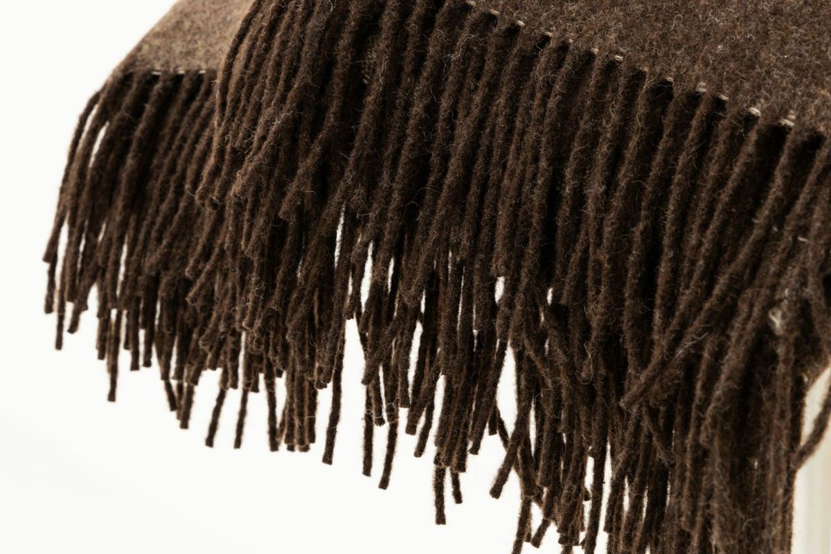 世界3大ウール地で作られた尾州ウールブランケット The Blanket ザ・ブランケット 200 x 150cm YAMATO柄