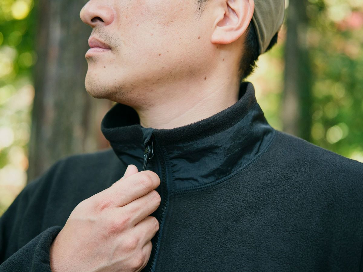 HILLS FIELD × COVEROSS W TITANIUM TECH FLEECE フリース