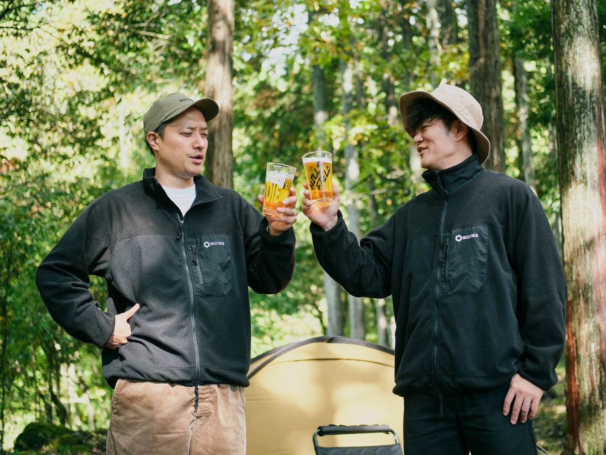 HILLS FIELD × COVEROSS W TITANIUM TECH FLEECE フリース
