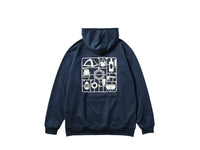 FIELD IN PARTS HOODIE フーディ ネイビー