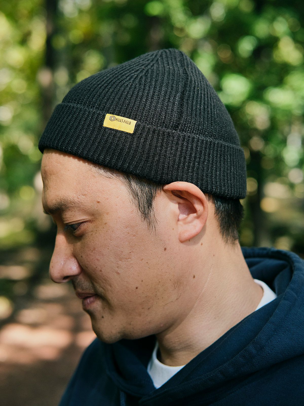 HILLS FIELD KNIT CAP ニットキャップ ブラック