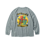 SUKISUKI L/S T-shirt  すきすきロングTシャツ ヘザーグレー