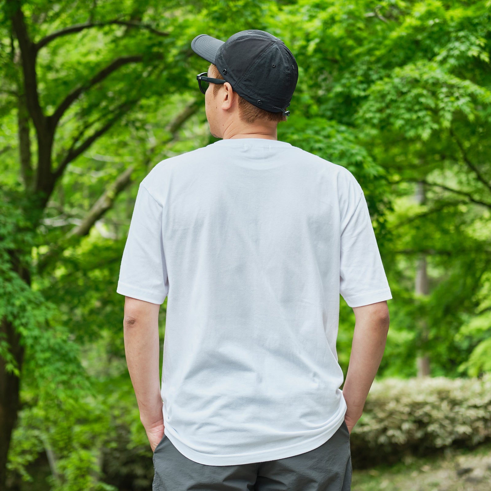 BASIC LOGO POCKET T-Shirt ホワイト