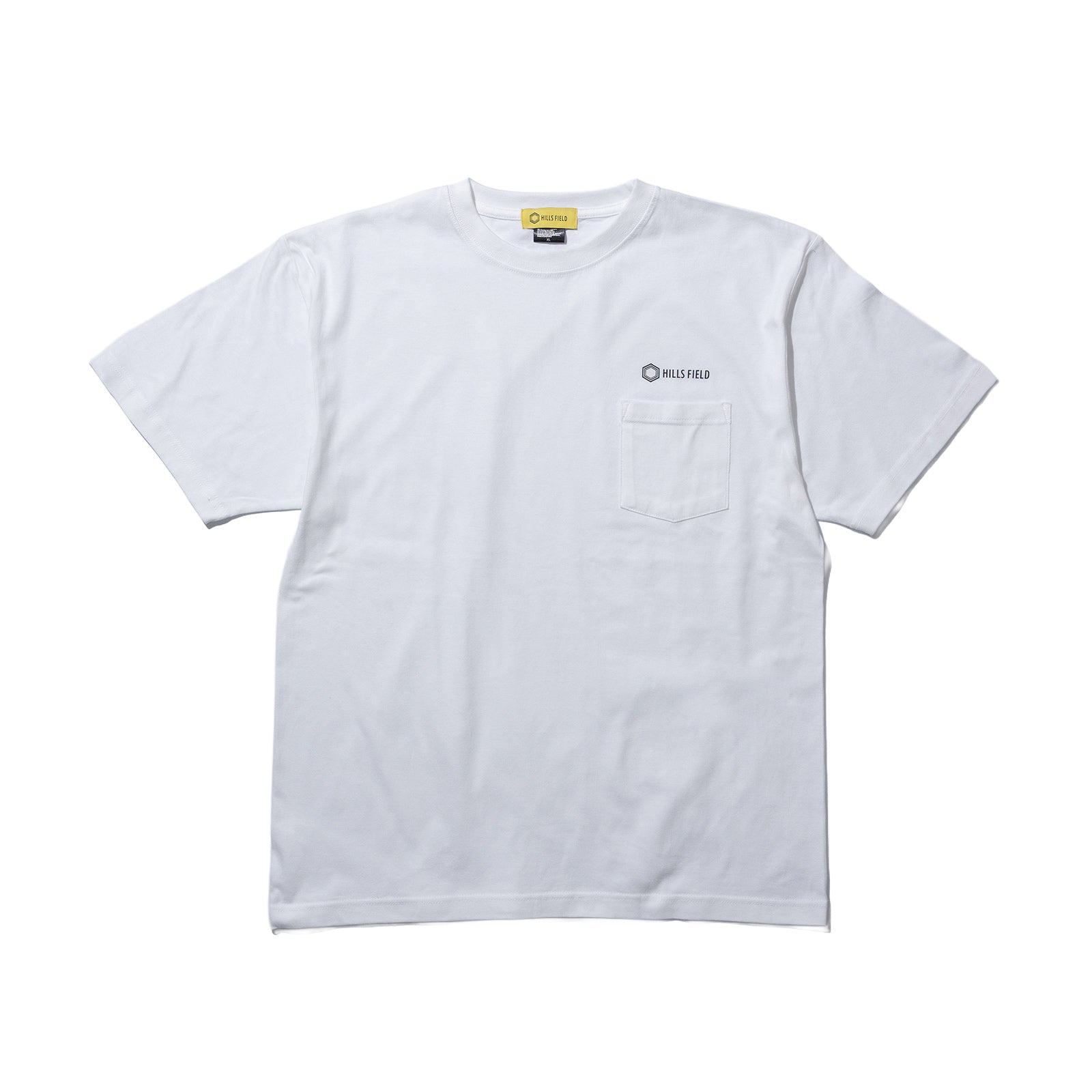 BASIC LOGO POCKET T-Shirt ホワイト – HILLS FIELD