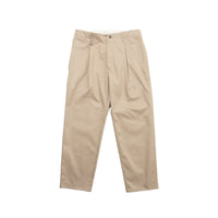 UNIVERSAL OVERALL × HILLS FIELD CAMP ADDICTIVE TUCK TAPERD ベージュ