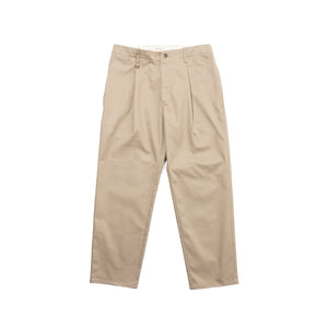 UNIVERSAL OVERALL × HILLS FIELD CAMP ADDICTIVE TUCK TAPERD ベージュ