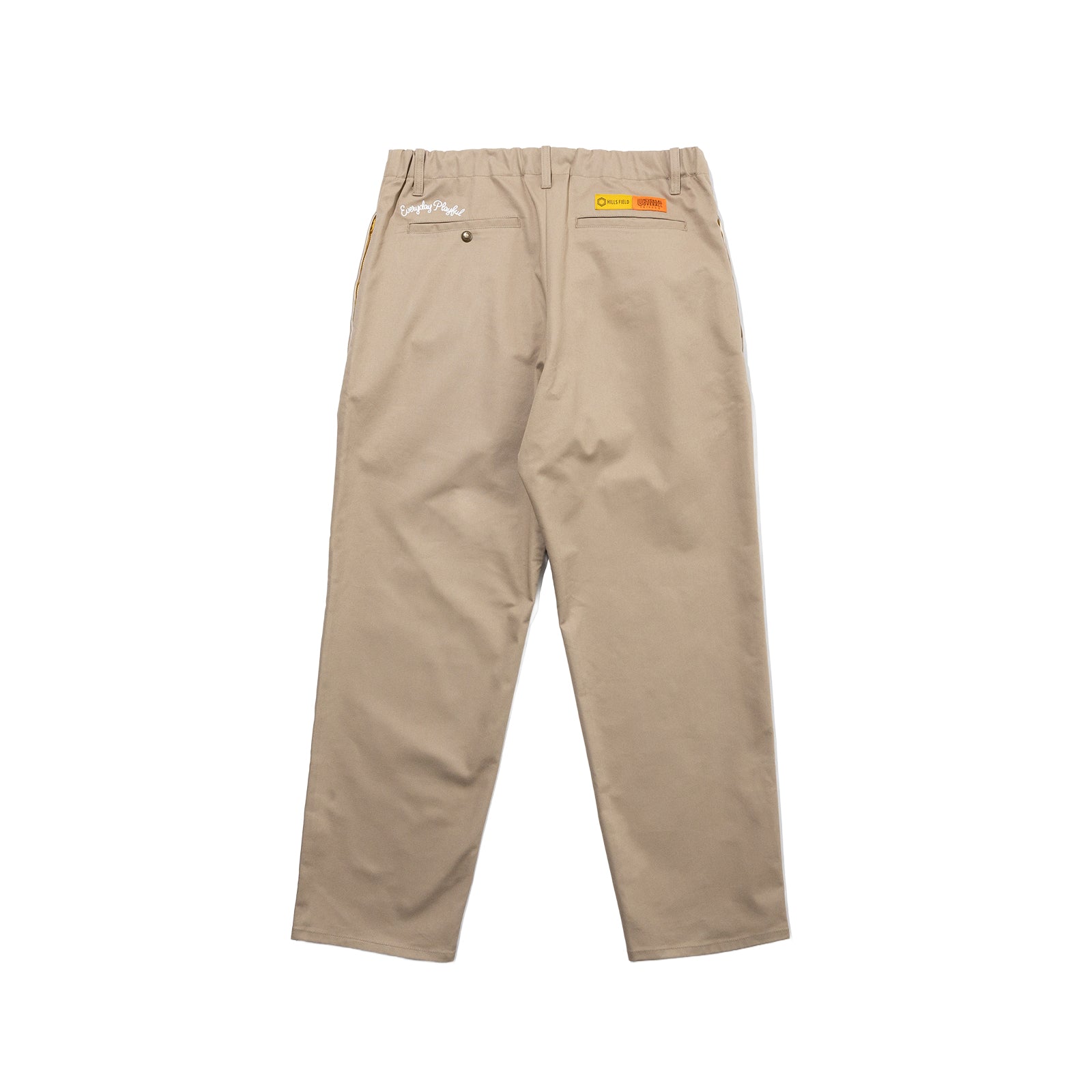 UNIVERSAL OVERALL × HILLS FIELD CAMP ADDICTIVE TUCK TAPERD ベージュ