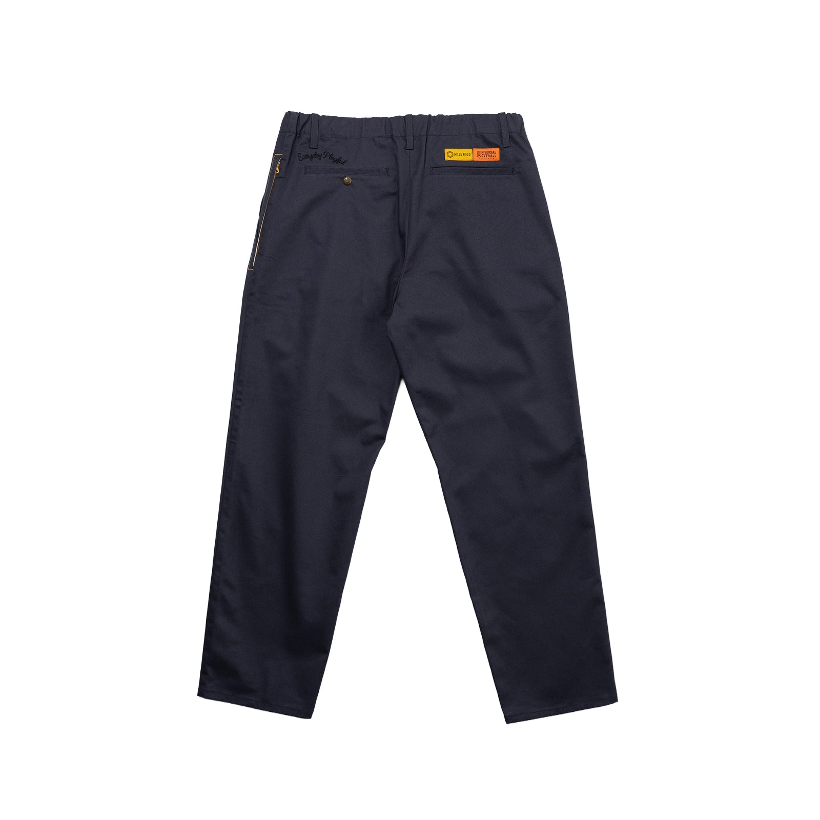 UNIVERSAL OVERALL × HILLS FIELD CAMP ADDICTIVE TUCK TAPERD チャコール