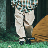 UNIVERSAL OVERALL × HILLS FIELD CAMP ADDICTIVE TUCK TAPERD ベージュ