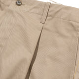 UNIVERSAL OVERALL × HILLS FIELD CAMP ADDICTIVE TUCK TAPERD ベージュ