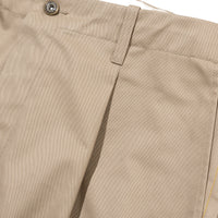 UNIVERSAL OVERALL × HILLS FIELD CAMP ADDICTIVE TUCK TAPERD ベージュ