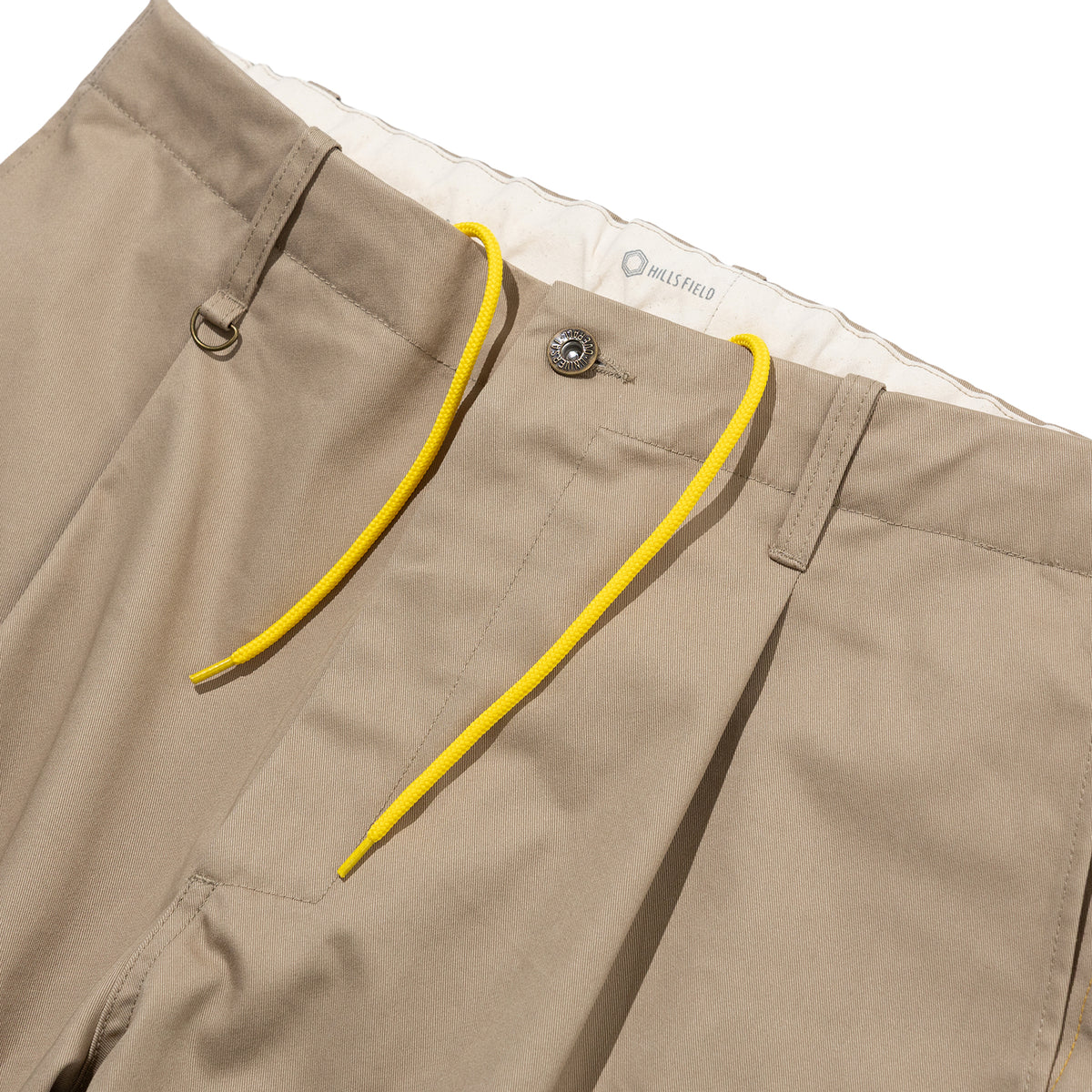 UNIVERSAL OVERALL × HILLS FIELD CAMP ADDICTIVE TUCK TAPERD ベージュ