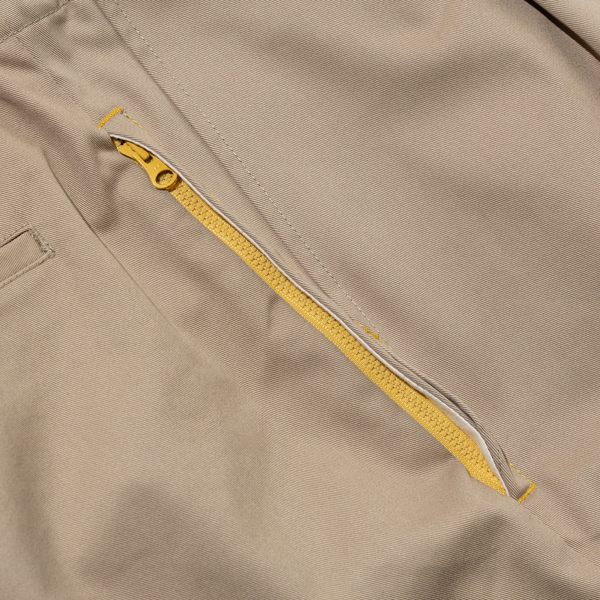 UNIVERSAL OVERALL × HILLS FIELD CAMP ADDICTIVE TUCK TAPERD ベージュ