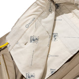 UNIVERSAL OVERALL × HILLS FIELD CAMP ADDICTIVE TUCK TAPERD ベージュ