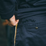 UNIVERSAL OVERALL × HILLS FIELD CAMP ADDICTIVE TUCK TAPERD チャコール