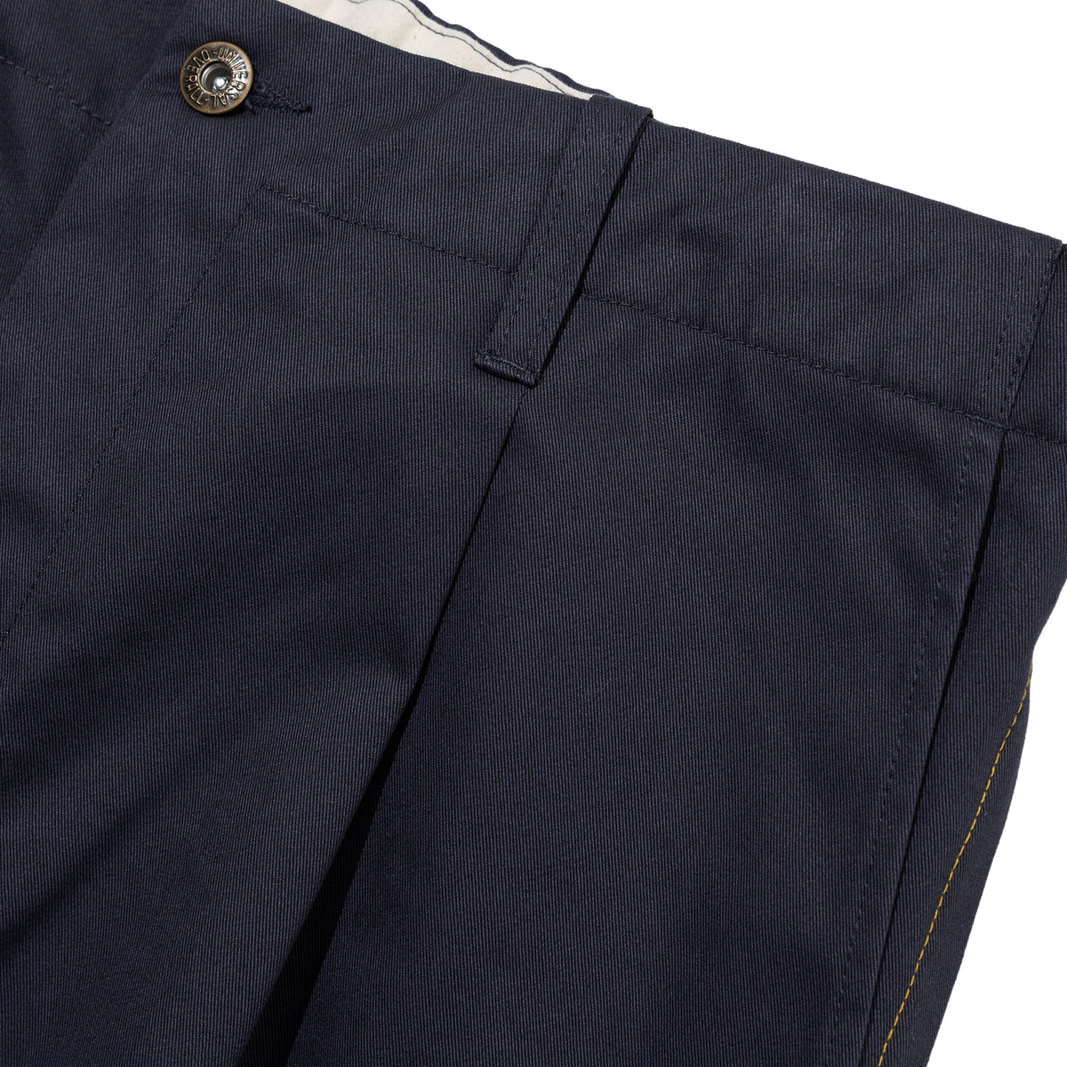 UNIVERSAL OVERALL × HILLS FIELD CAMP ADDICTIVE TUCK TAPERD チャコール