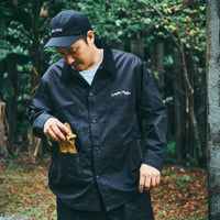 UNIVERSAL OVERALL × HILLS FIELD CAMPERS COVERALL ブラック