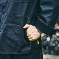 UNIVERSAL OVERALL × HILLS FIELD CAMPERS COVERALL ブラック