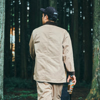 UNIVERSAL OVERALL × HILLS FIELD CAMPERS COVERALL ベージュ