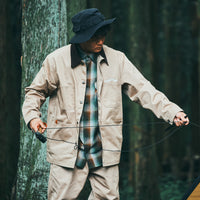 UNIVERSAL OVERALL × HILLS FIELD CAMPERS COVERALL ベージュ