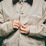 UNIVERSAL OVERALL × HILLS FIELD CAMPERS COVERALL ベージュ