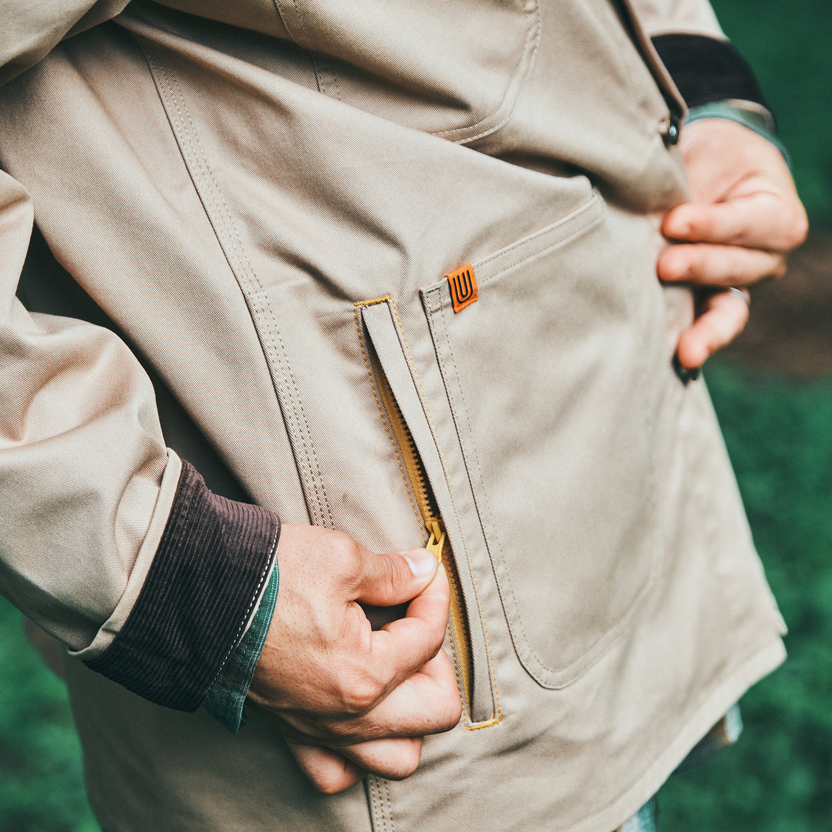 UNIVERSAL OVERALL × HILLS FIELD CAMPERS COVERALL ベージュ