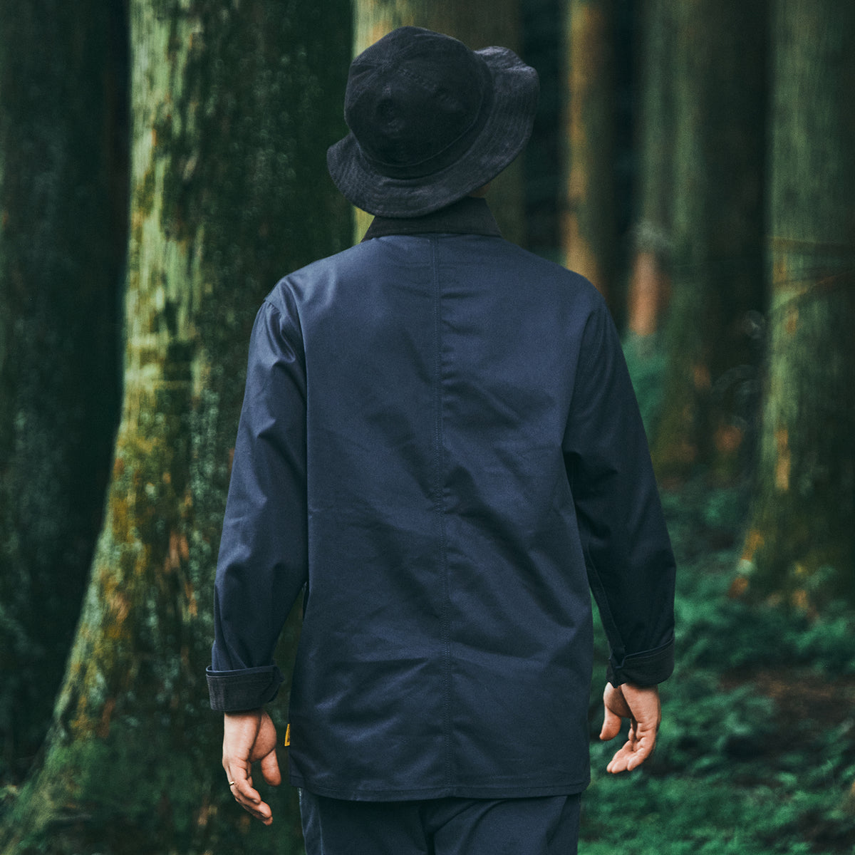 UNIVERSAL OVERALL × HILLS FIELD CAMPERS COVERALL チャコール
