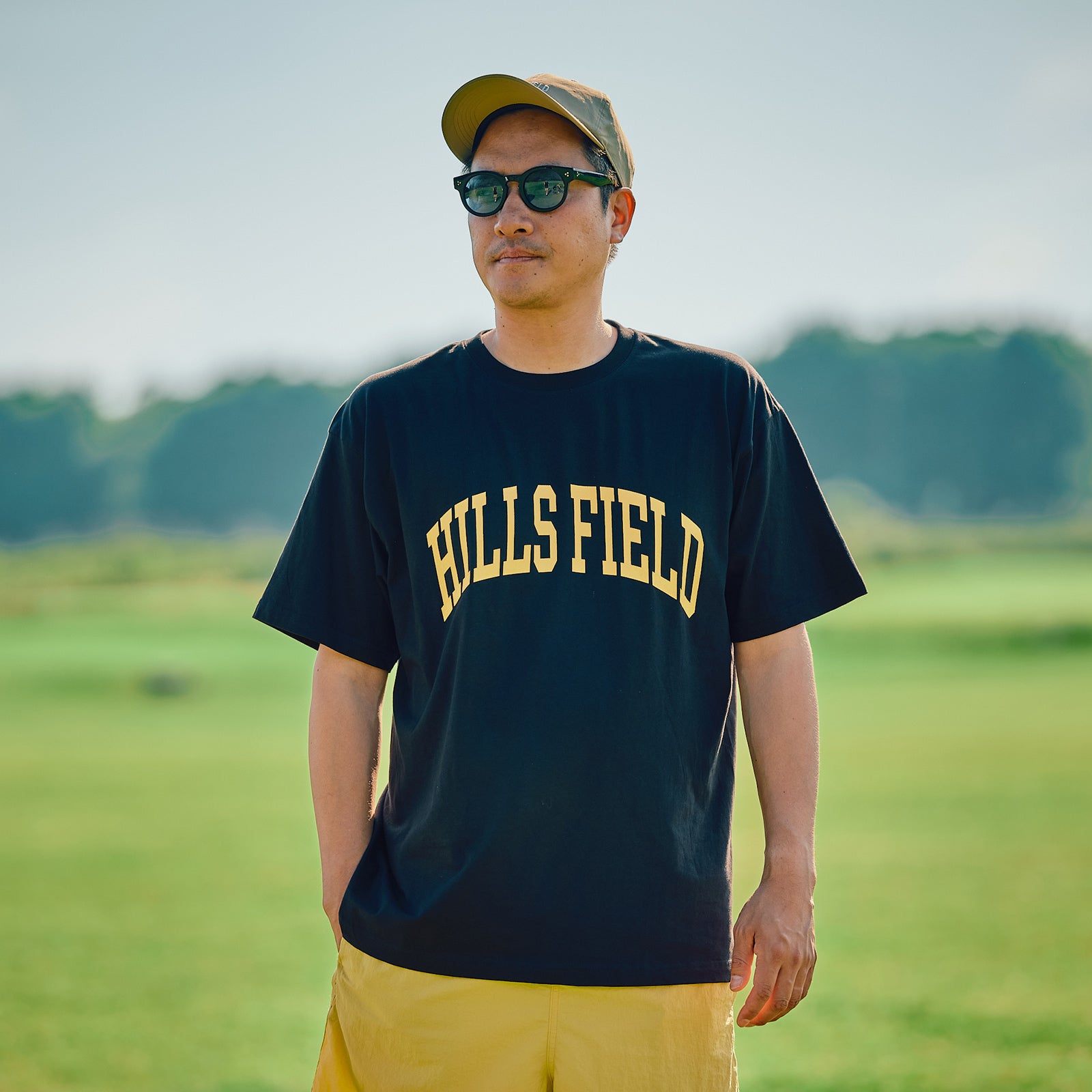 COLLEGE LOGO T-SHIRT ブラック