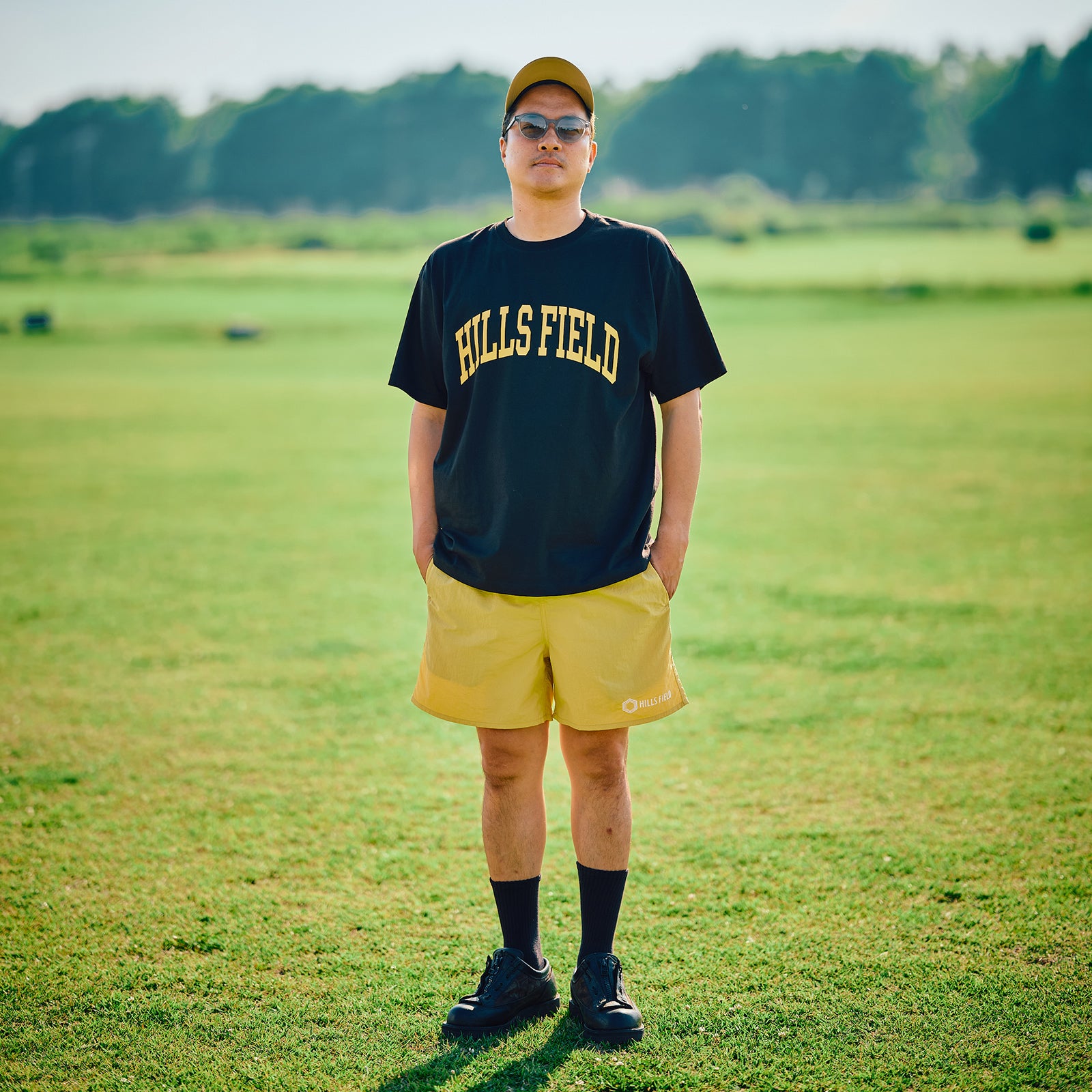 COLLEGE LOGO T-SHIRT ブラック