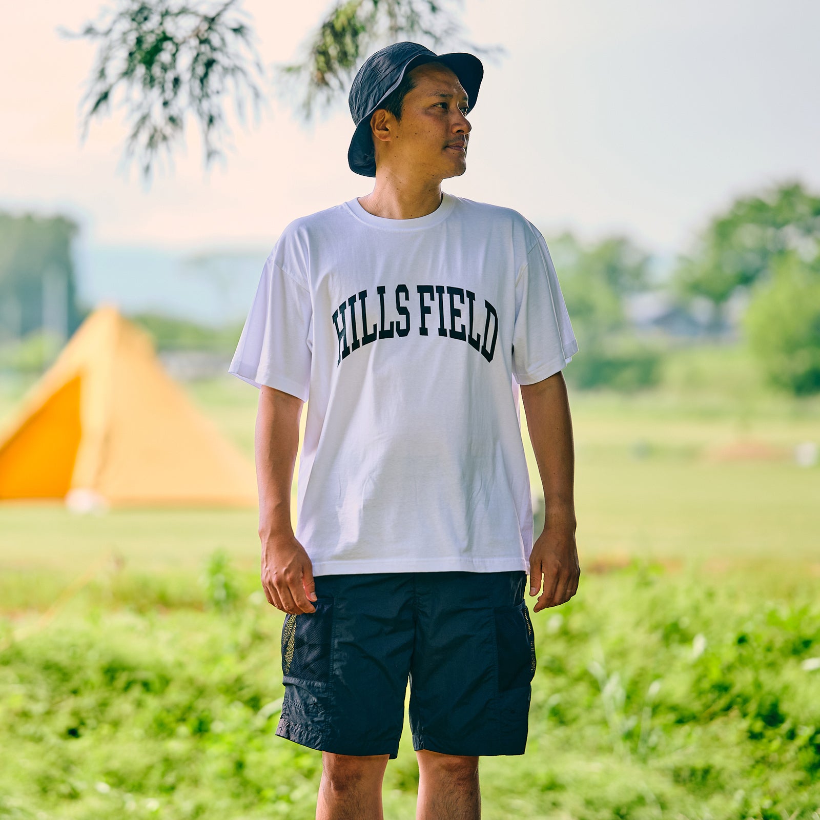 COLLEGE LOGO T-SHIRT ホワイト