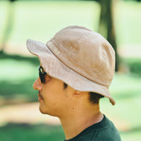 CORDUROY METRO HAT ベージュ