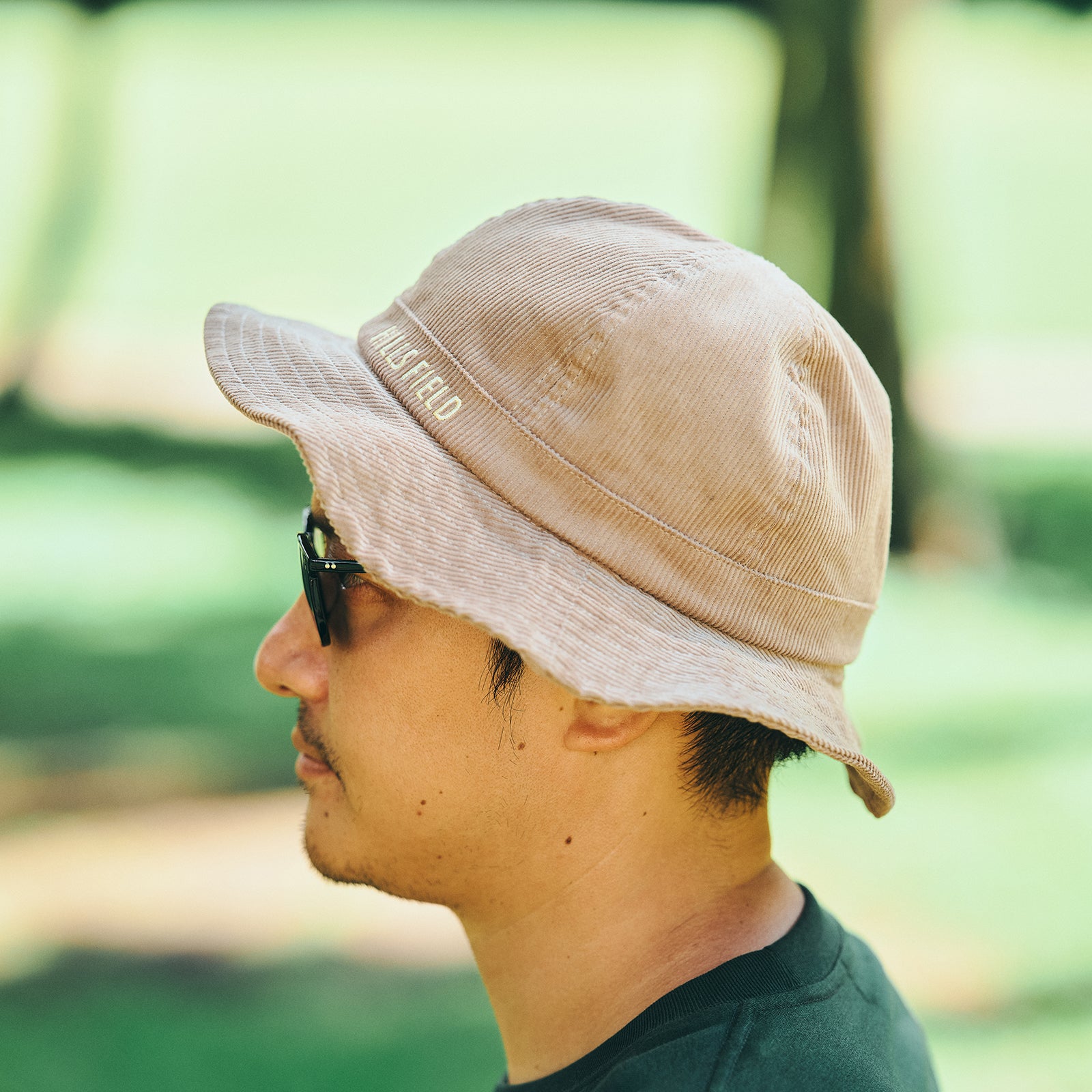 CORDUROY METRO HAT ベージュ