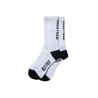 HILLS FIELD DEODORANT LOGO SOCKS ホワイト