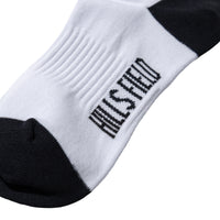 HILLS FIELD DEODORANT LOGO SOCKS ホワイト