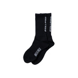 HILLS FIELD DEODORANT LOGO SOCKS ブラック