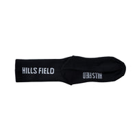 HILLS FIELD DEODORANT LOGO SOCKS ブラック