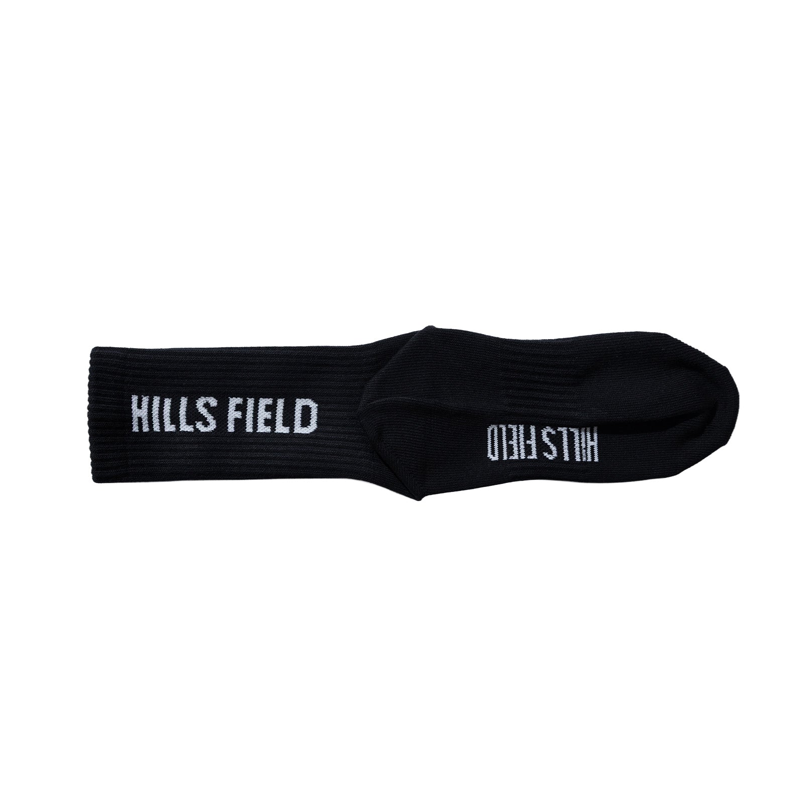 HILLS FIELD DEODORANT LOGO SOCKS ブラック