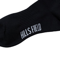 HILLS FIELD DEODORANT LOGO SOCKS ブラック