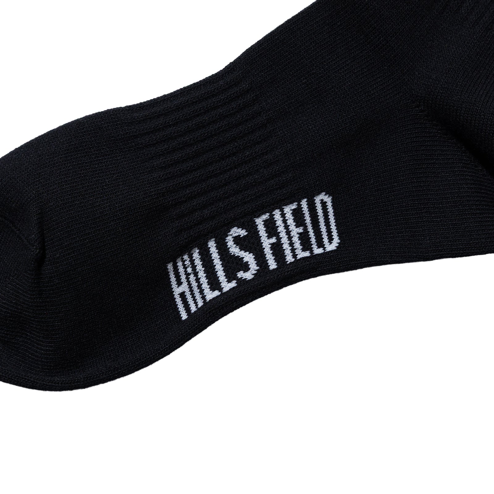 HILLS FIELD DEODORANT LOGO SOCKS ブラック