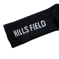 HILLS FIELD DEODORANT LOGO SOCKS ブラック