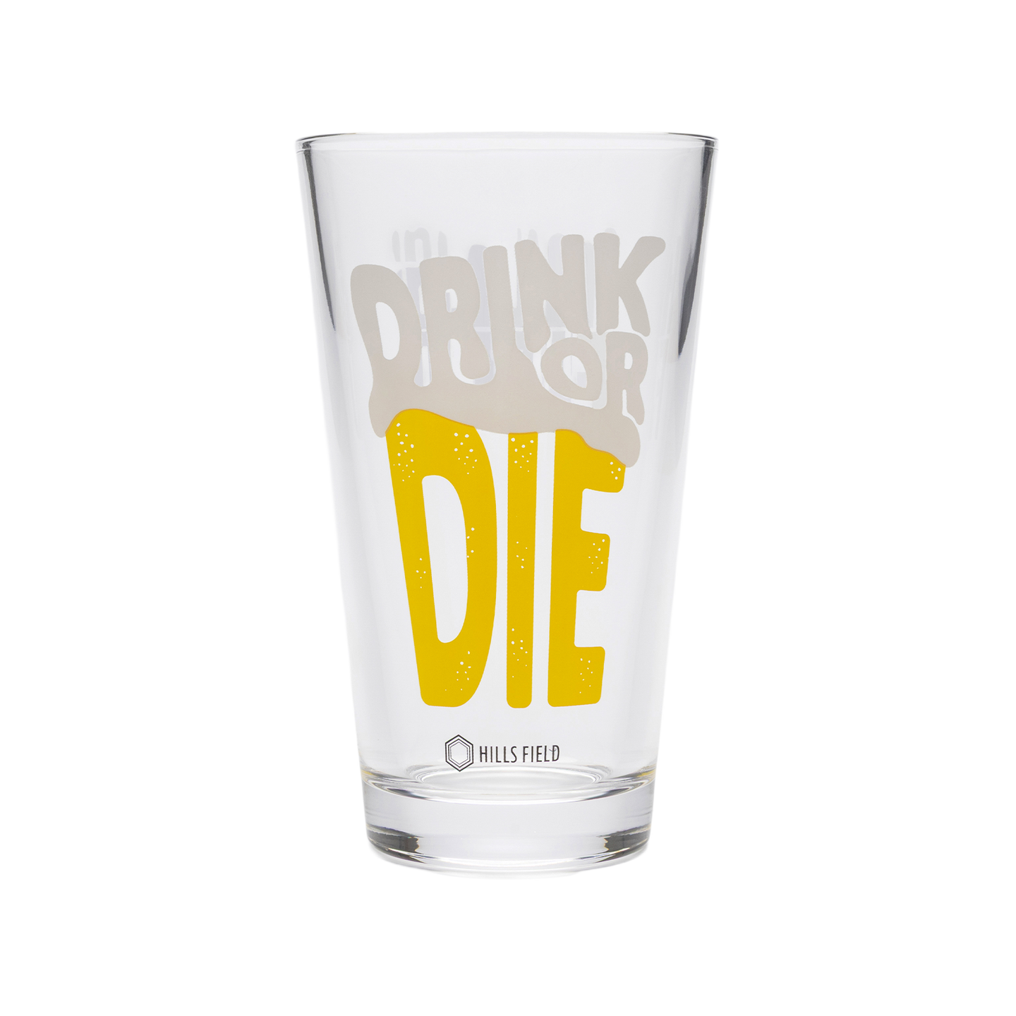 DRINK OR DIE パイントグラス 480ml