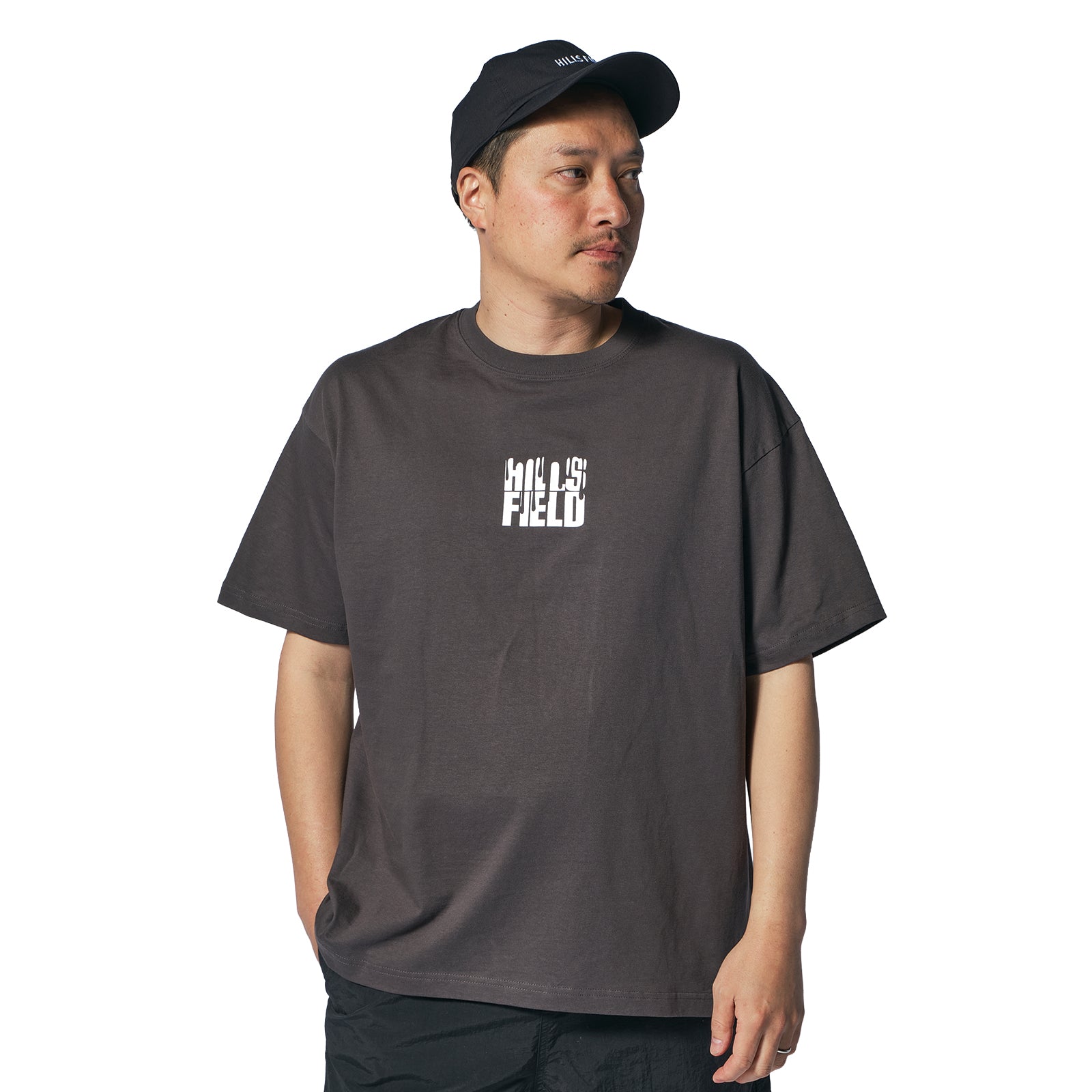 DRINK OR DIE T-Shirt ドリンクオアダイ Tシャツ チャコール