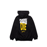 DRINK OR DIE HOODIE ブラック