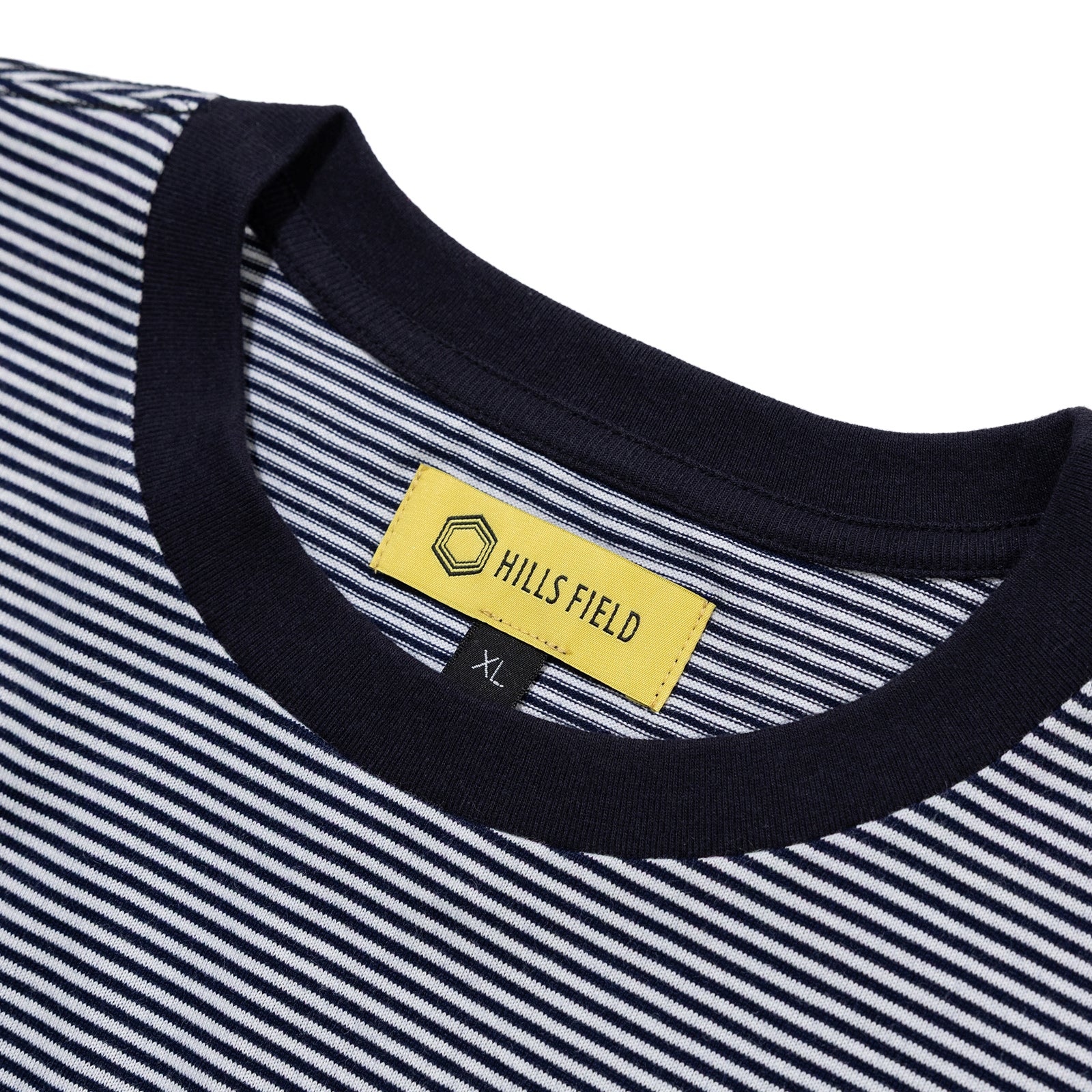 FIELD BORDER BIG POCKET T-SHIRT ホワイト