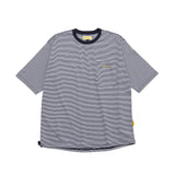 FIELD BORDER BIG POCKET T-SHIRT ホワイト