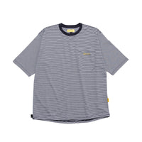 FIELD BORDER BIG POCKET T-SHIRT ホワイト