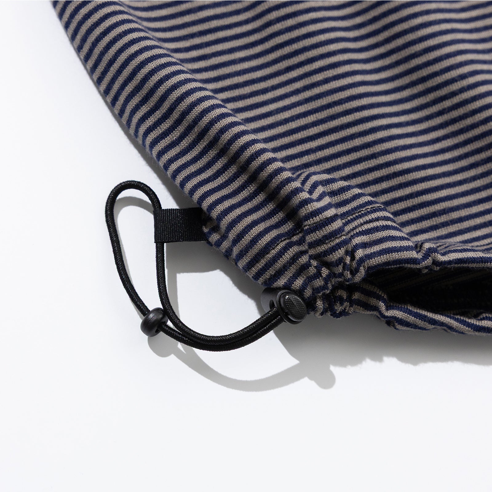 FIELD BORDER BIG POCKET T-SHIRT ブラック